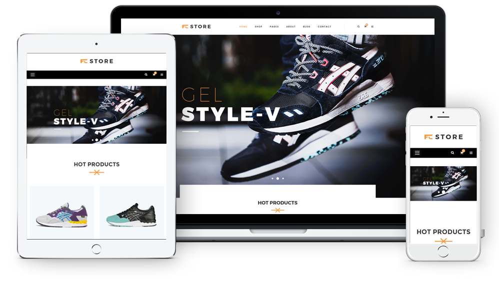SW FCSTORE - Premium Responsive Wordpress Theme