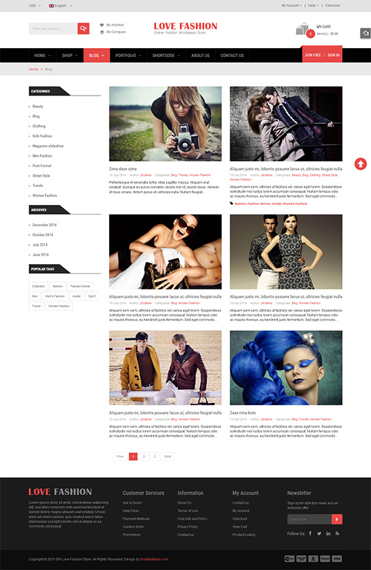 Blog Grid Layout