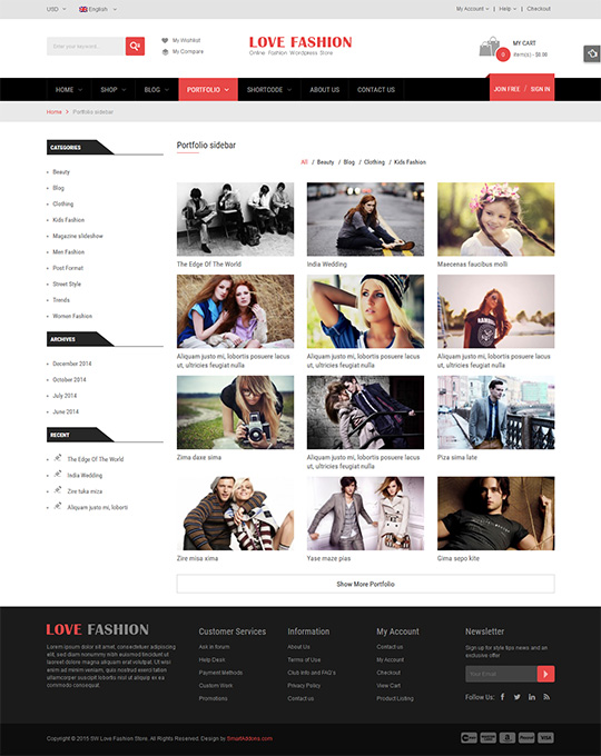  Portfolio Sidebar