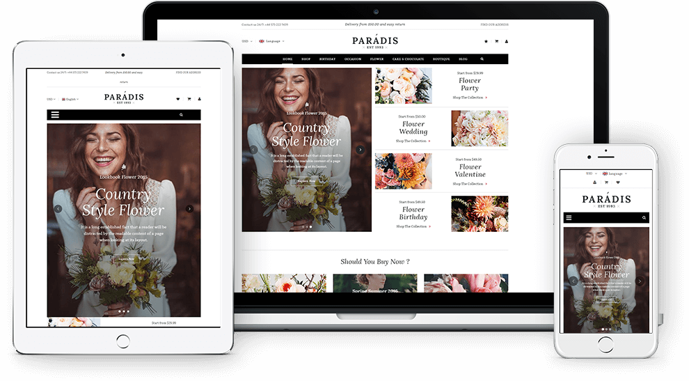 SW Paradise - Responsive WooCommerce WordPress Theme
