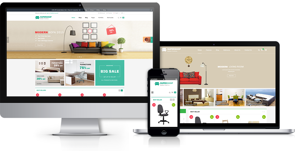 SW Supershop - Premium Responsive WordPress Theme
